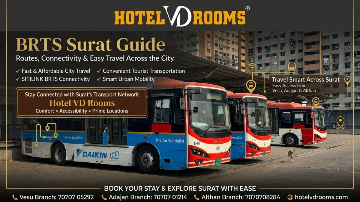 BRTS Surat: Benefits for Tourists Visiting Surat