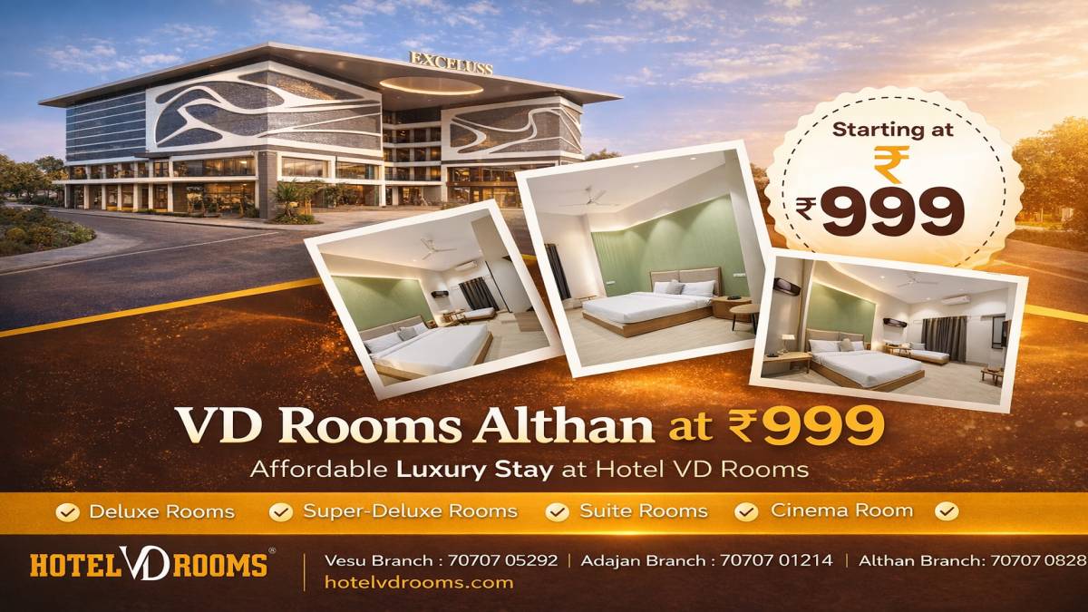 Nearby Attractions Close to VD Rooms Althan at 999 Nearby Attractions Close to VD Rooms Althan at 999