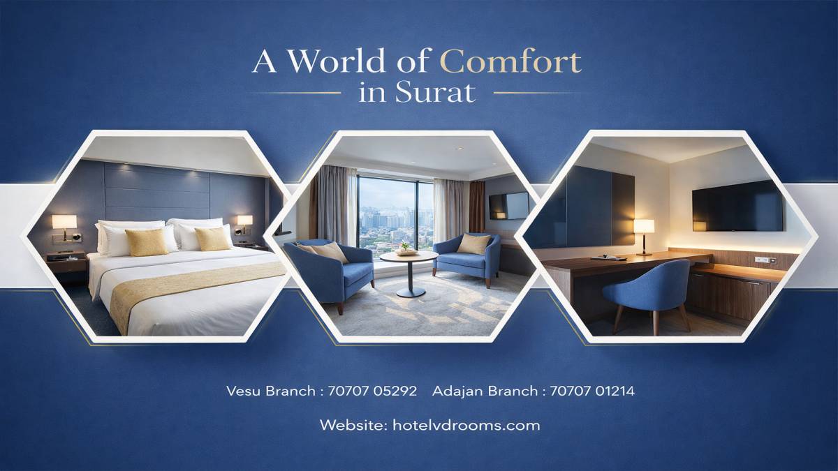 surat marriott hotel alternative, hotel vd rooms, luxury hotels in surat, affordable hotels surat, business hotels surat, premium stay surat, surat city hotels