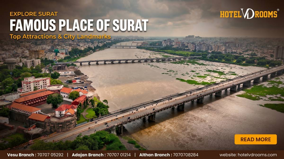 Famous Place of Surat: Why the City is a Tourist Favorite Famous Place of Surat: Why the City is a Tourist Favorite