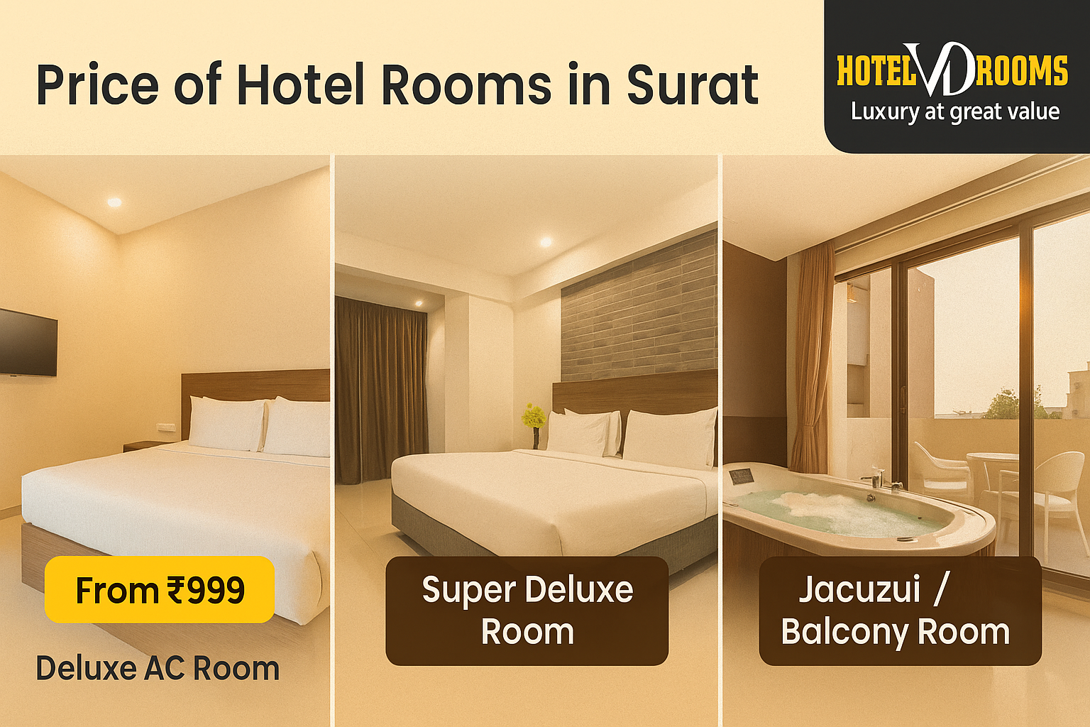 What Affects the Price of Hotel Rooms in Surat? What Affects the Price of Hotel Rooms in Surat?