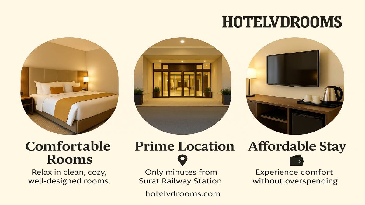 Why Hotel VD Rooms Is a Better Choice Than Most Hotels in Surat