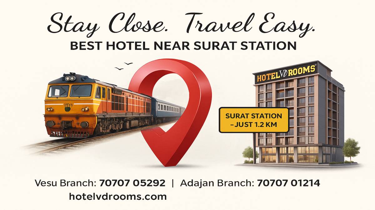 Why Hotel VD Rooms Is the Best Hotel Near Surat Station Why Hotel VD Rooms Is the Best Hotel Near Surat Station