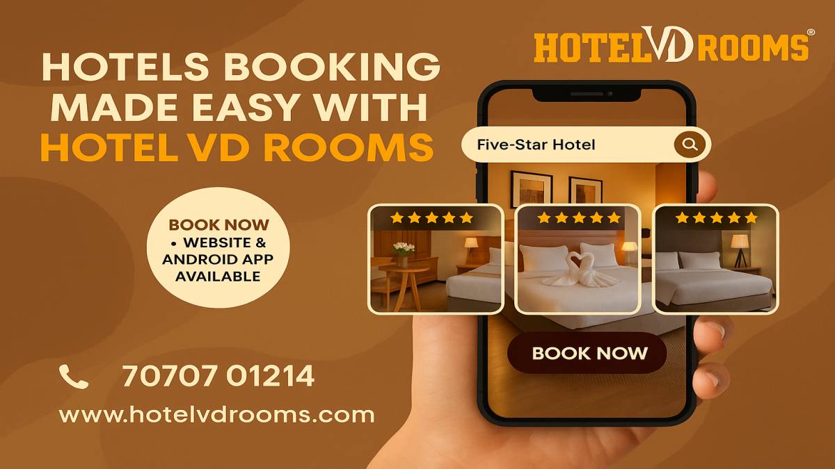 Hotel VD Rooms Near Surat Railway Station Offers Easy Access to Tourist Spots