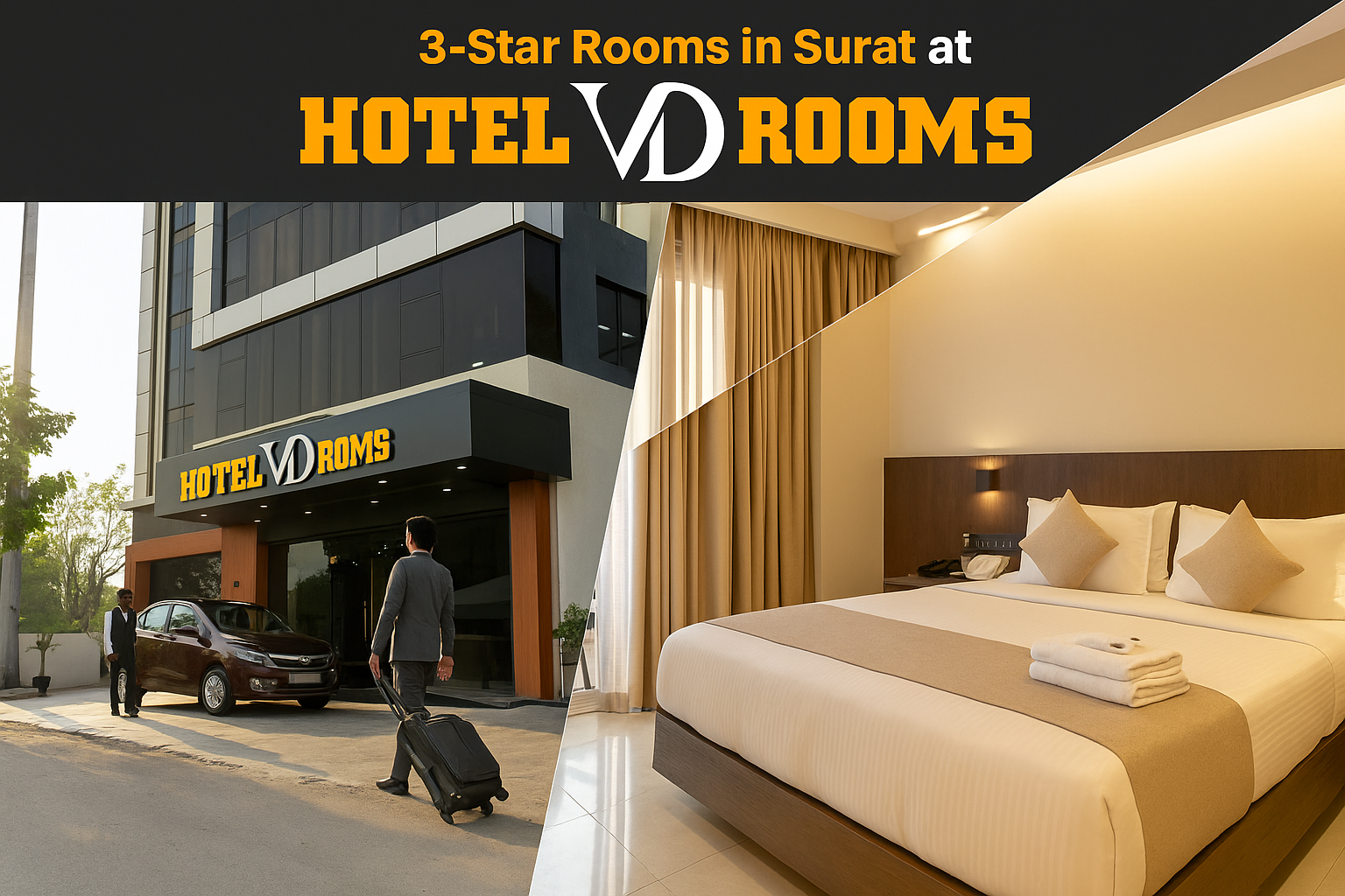 Amenities That Go Beyond Basic 3-Star Rooms in Surat