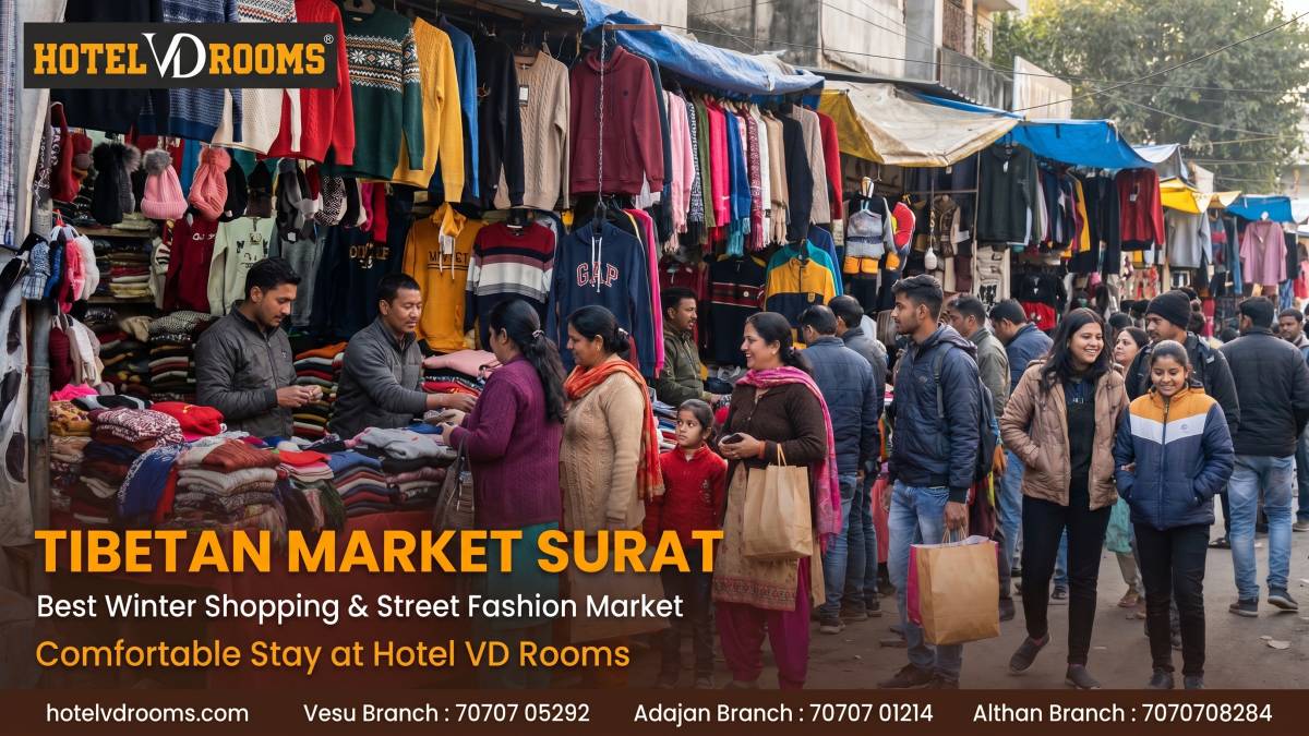 Tibetan Market Surat for Street Shopping Experience