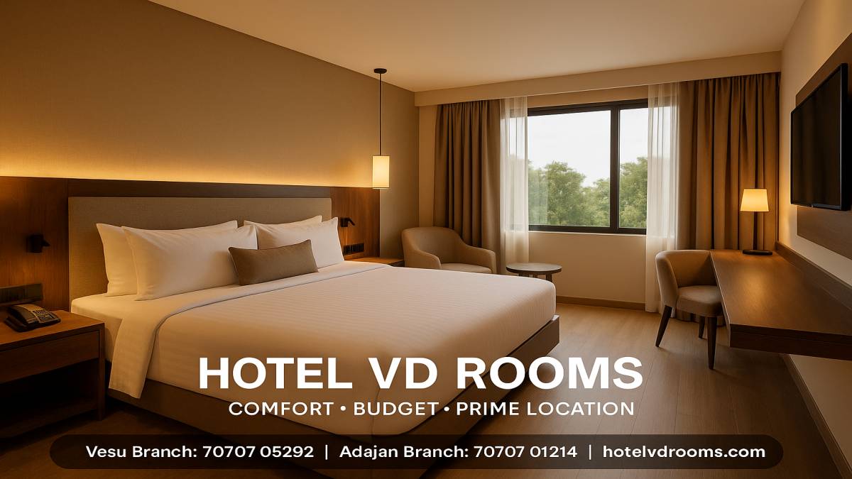 Why Hotel VD Rooms Deserves a Spot Among Surat Top Hotel Options