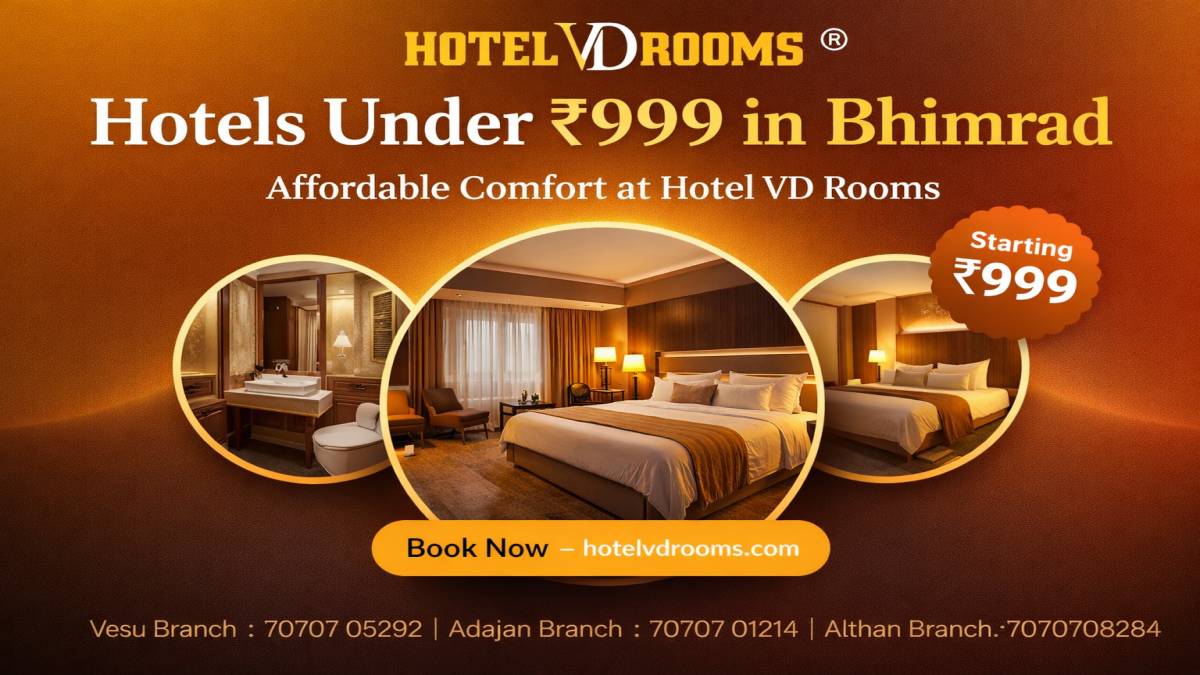 Hotels Under 999 in Bhimrad for Couples and Travelers Hotels Under 999 in Bhimrad for Couples and Travelers