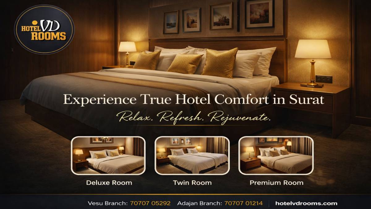 Hotel Comfort Surat Near Vesu for Modern Travelers