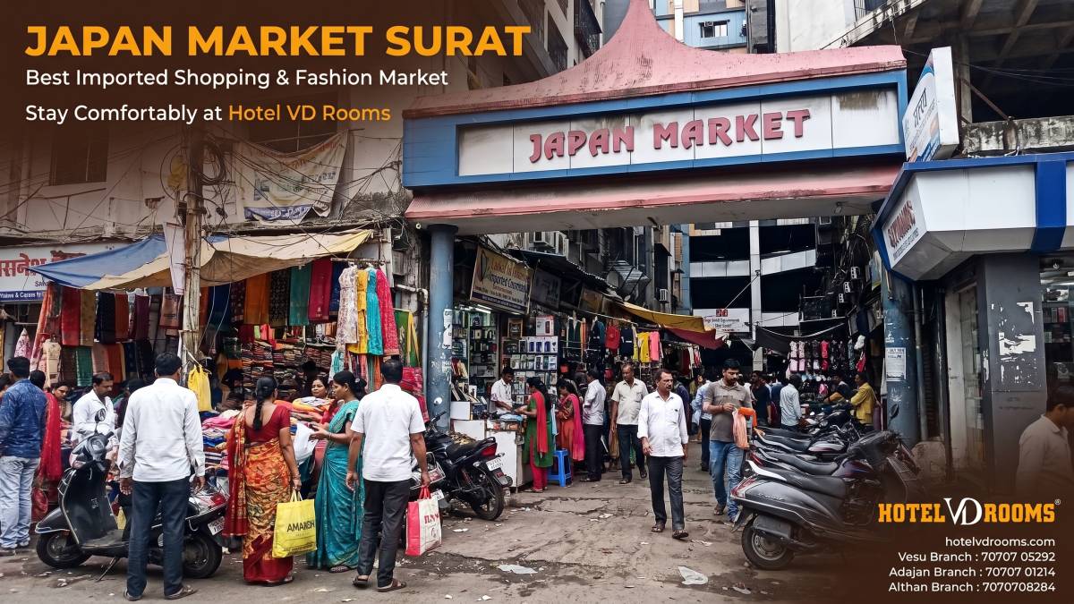 Japan Market Surat Location and Accessibility Japan Market Surat Location and Accessibility