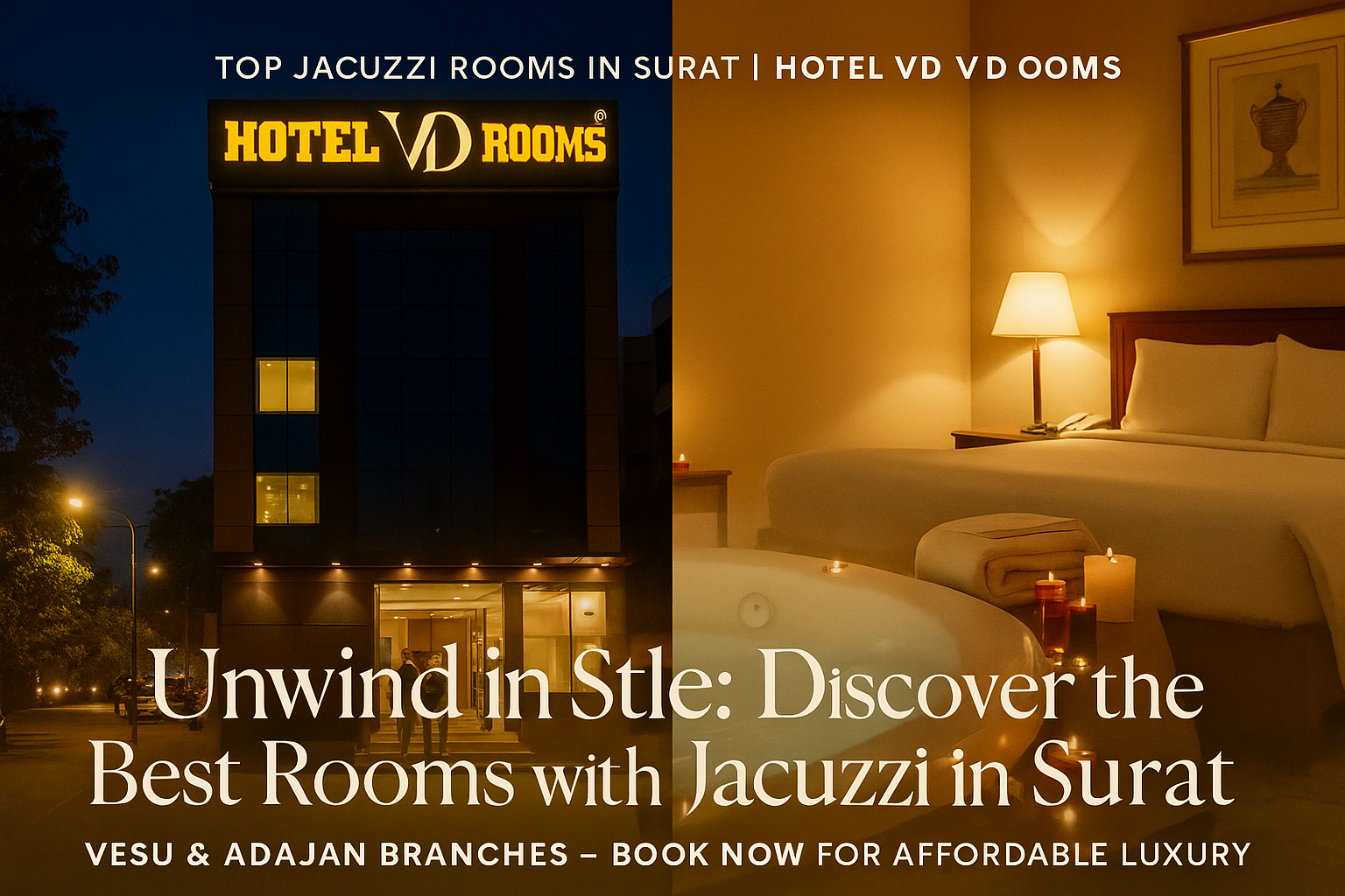 The Best Locations for Jacuzzi Rooms in Surat
