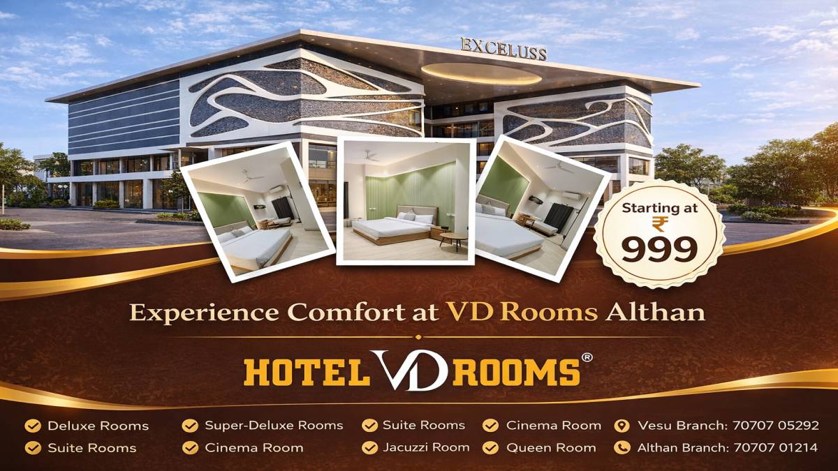 Why Choose VD Rooms Althan at 999 for Your Stay Why Choose VD Rooms Althan at 999 for Your Stay