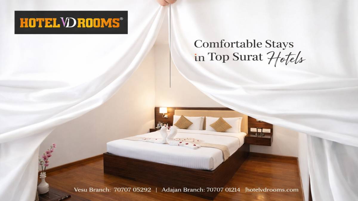 Top Surat Hotels in Adajan for a Comfortable Stay