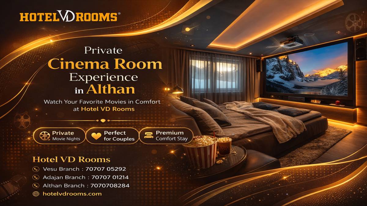 Cinema Room in Althan Surat: A New Entertainment Experience in the City Cinema Room in Althan Surat: A New Entertainment Experience in the City