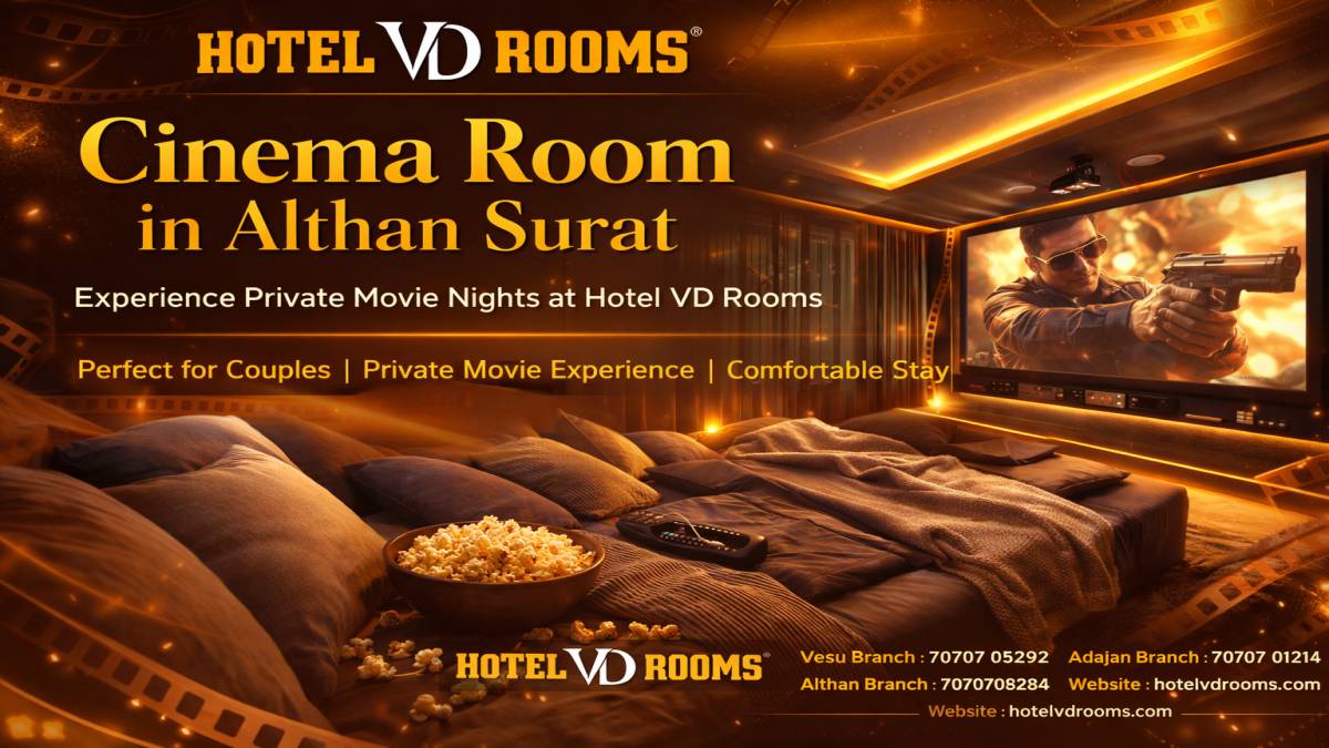 Cinema Room in Althan Surat: Attractions Near the Hotel Cinema Room in Althan Surat: Attractions Near the Hotel