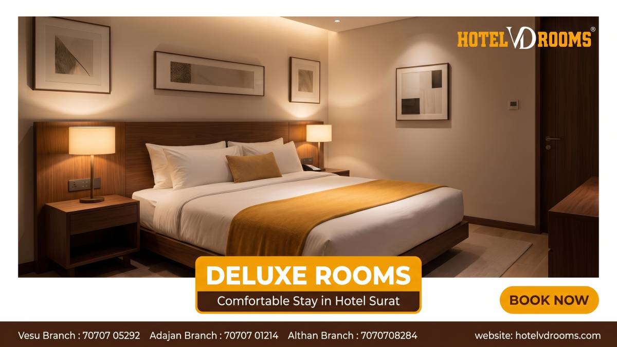 Stay in Hotel Surat: Room Types at Hotel VD Rooms