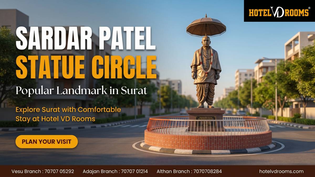 Sardar Patel Statue Circle: Location and Connectivity