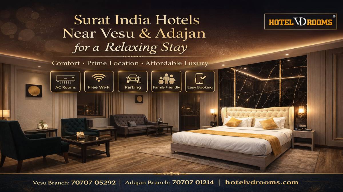 Surat India Hotels Close to Tourist Attractions & Dining Areas